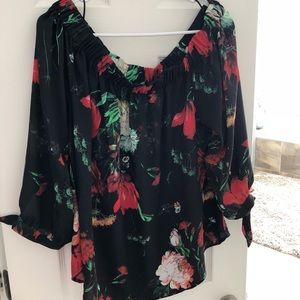 Express off shoulder blouse.